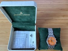 Jacques Lemans Automatik Chronograph Valjoux 7750 – Box & Rechnung – 1999