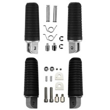 Reposapiés conductor pasajero estriberas aptas para Yamaha FZ1 2001-2013 FZ6R 2009-2013