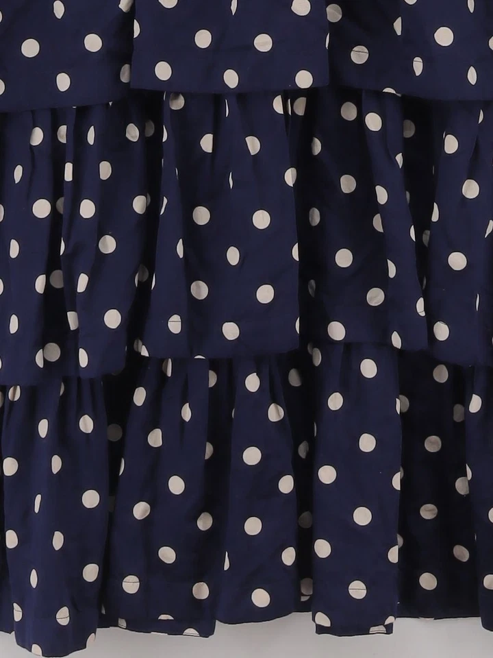 Maxi Vestido Rae Feather Línea A S en Azul Foto 4 de 4