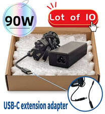 Lot of 10 Dell 90W Type C Adapter Charger Inspiron 14 16 Plus 7420 7620 Power