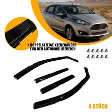 Windabweiser Regenabweiser 4-Tlg Set Für Ford Fiesta 2008-2017 Seitenscheiben