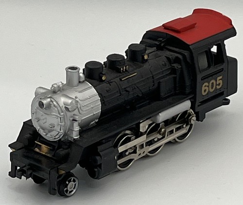 Model Power HO Scale 2-6-0 ATSF #605 Steam Locomotive Untested