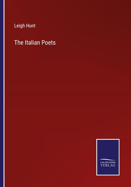 The Italian Poets Leigh Hunt-image