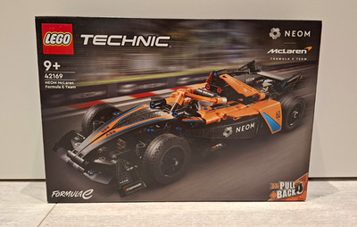 LEGO Technic 42169 NEOM McLaren Formula E Team Pull-Back 452 Teile 9+