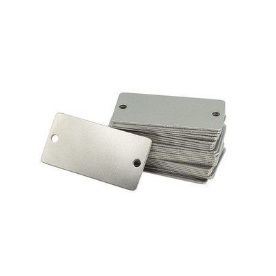 StayMax Metal Engraving Blanks Stamping Stainless Steel Silver