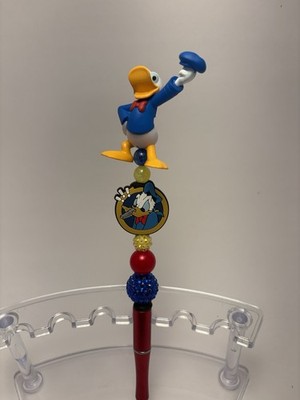 Disney Donald Duck Character Topper Pen - Novelty Pen w/ Donald Duck Figurine