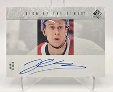 Jesse Ylonen 2023-24 SP Authentic Retro Sign of the Times