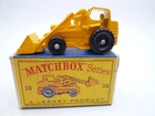 VINTAGE MATCHBOX LESNEY No.24b HYDRAULIC EXCAVATOR IN ORIGINAL BOX 1959