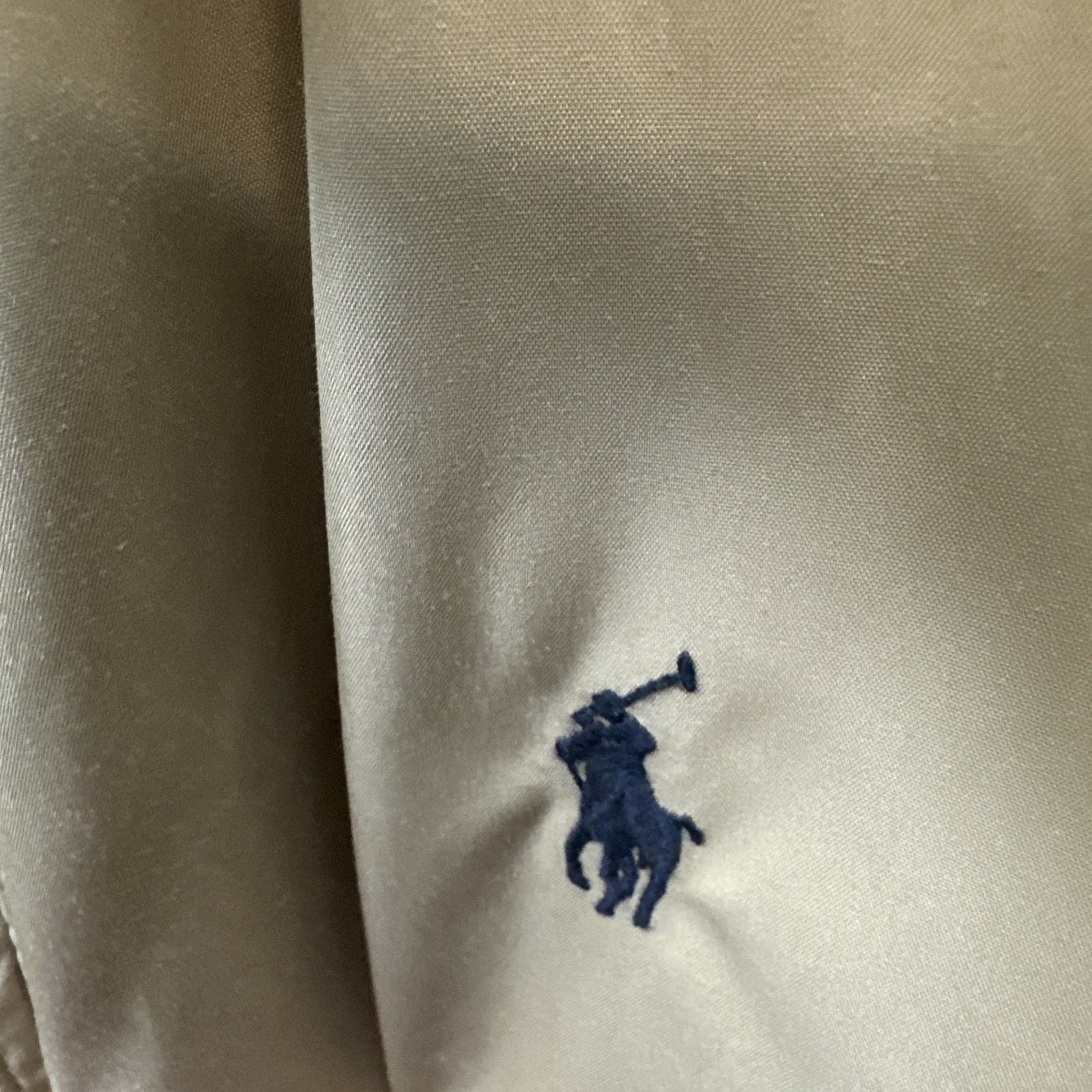 Polo Ralph Lauran Men's Full Zip Hood Tan Vintage… - image 6