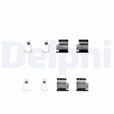 Zubehörsatz Bremsbeläge für Renault Grand JM0/1 Kangoo KC0/1 FC0/1 | 24286943