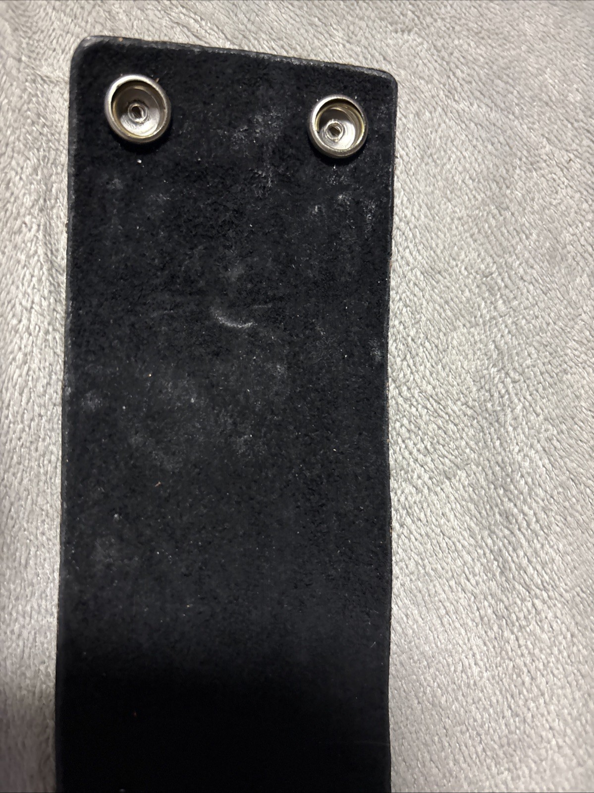 Brown Leather Snap Button Bracelet Intertwined Br… - image 6