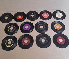 45 RPM 7" Vinyl Records Lot of 13