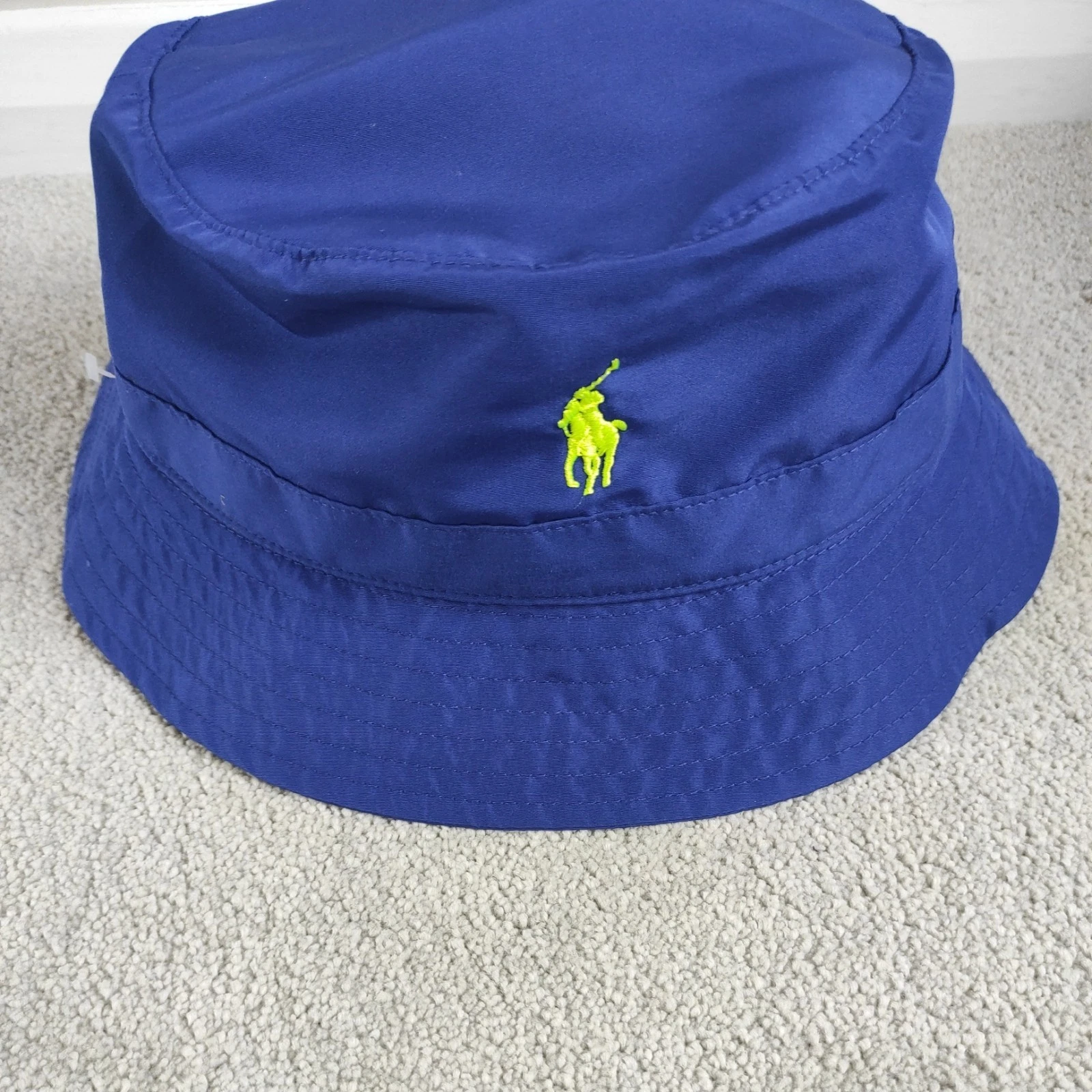 Ralph Lauren Mens Blue Performance Pack away Bucket Hat Size L-XL Bnwt