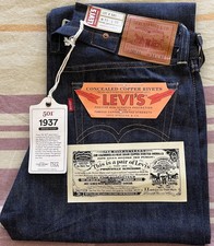 LVC 501 XX Big E 1937 Cone Mill Selvedge Denim W31 L32 Made in USA