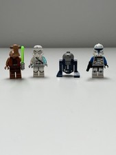Lego Star Wars - 4 seltene Figuren - Set 75051 (Jek-14, Ithorian,) + Captain Rex