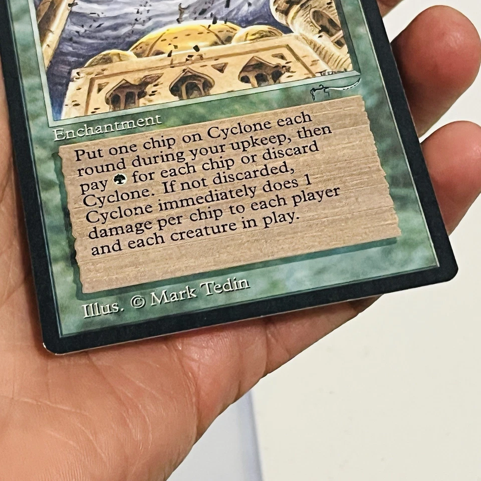 Magic The Gathering MTG - Cyclone Arabian Nights Regular LP+ - Image 3 of 4