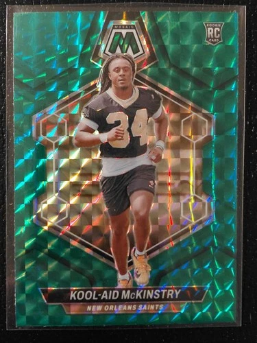 2024 Panini Mosaic Kool-Aid McKinstry RC Rookie Green Mosaic Prizm #341