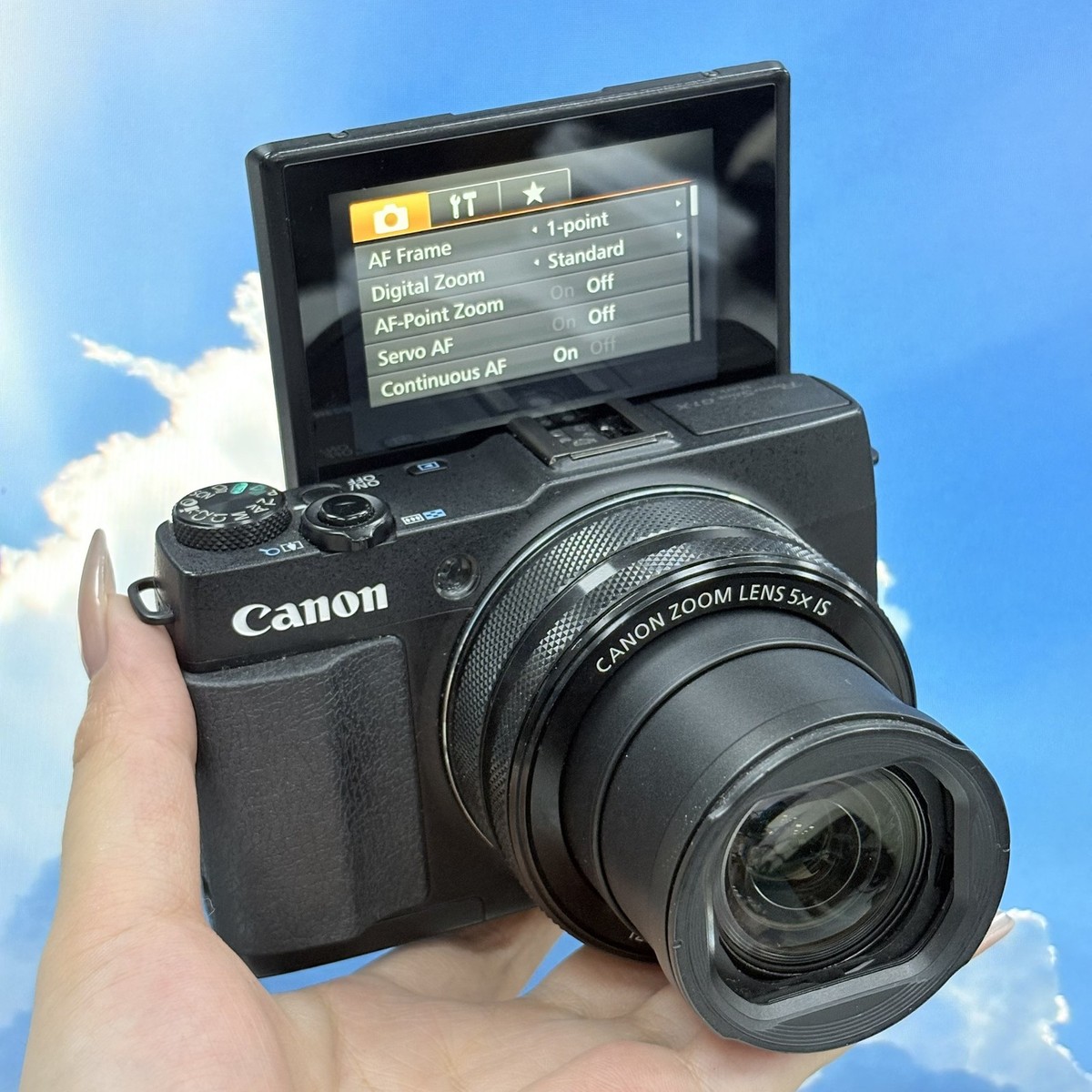 Canon PowerShot G1 X Mark II Black 13.0MP 4x Zoom Digital Camera