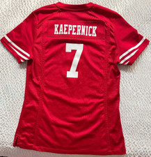 Nike Colin Kaepernick 7 49ers Jersey Red NFL On Field Men  s Medium