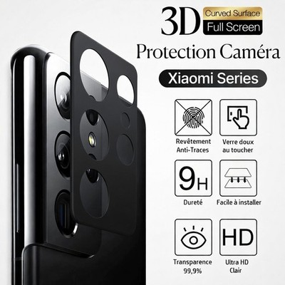 3D Schutz Glas Für Kamera Xiaomi Mi Redmi Note 13 12 11 10 10S Pro Ultra