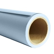 PHSUREO Seamless Photo Photography Backdrop Paper, 107 x19.5', Sky blue