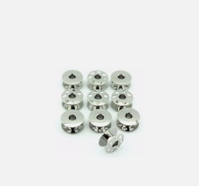 ELNA LOTUS, SP & TSP NÄHMASCHINE METALLSPULEN 10 STÜCK