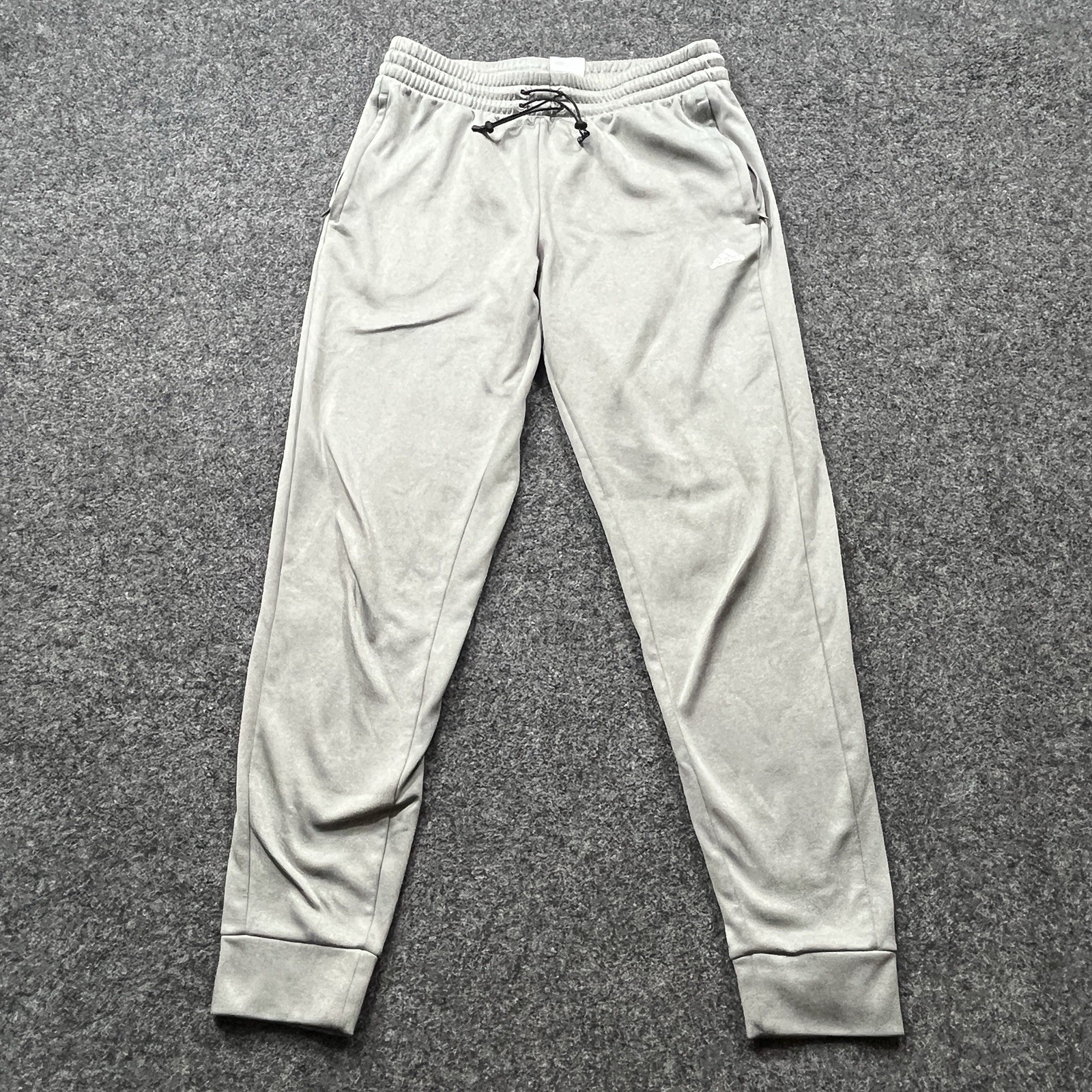 Adidas Aeroready Jogger Pants Mens Size Small Light Gray Joggers Sweatpants Pant