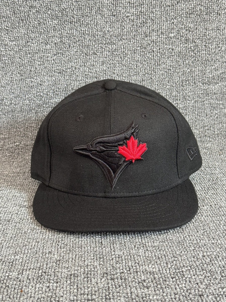 New Era Blue Jays 59FIFTY Fitted Hat Black 7 1 2 MLB Cap