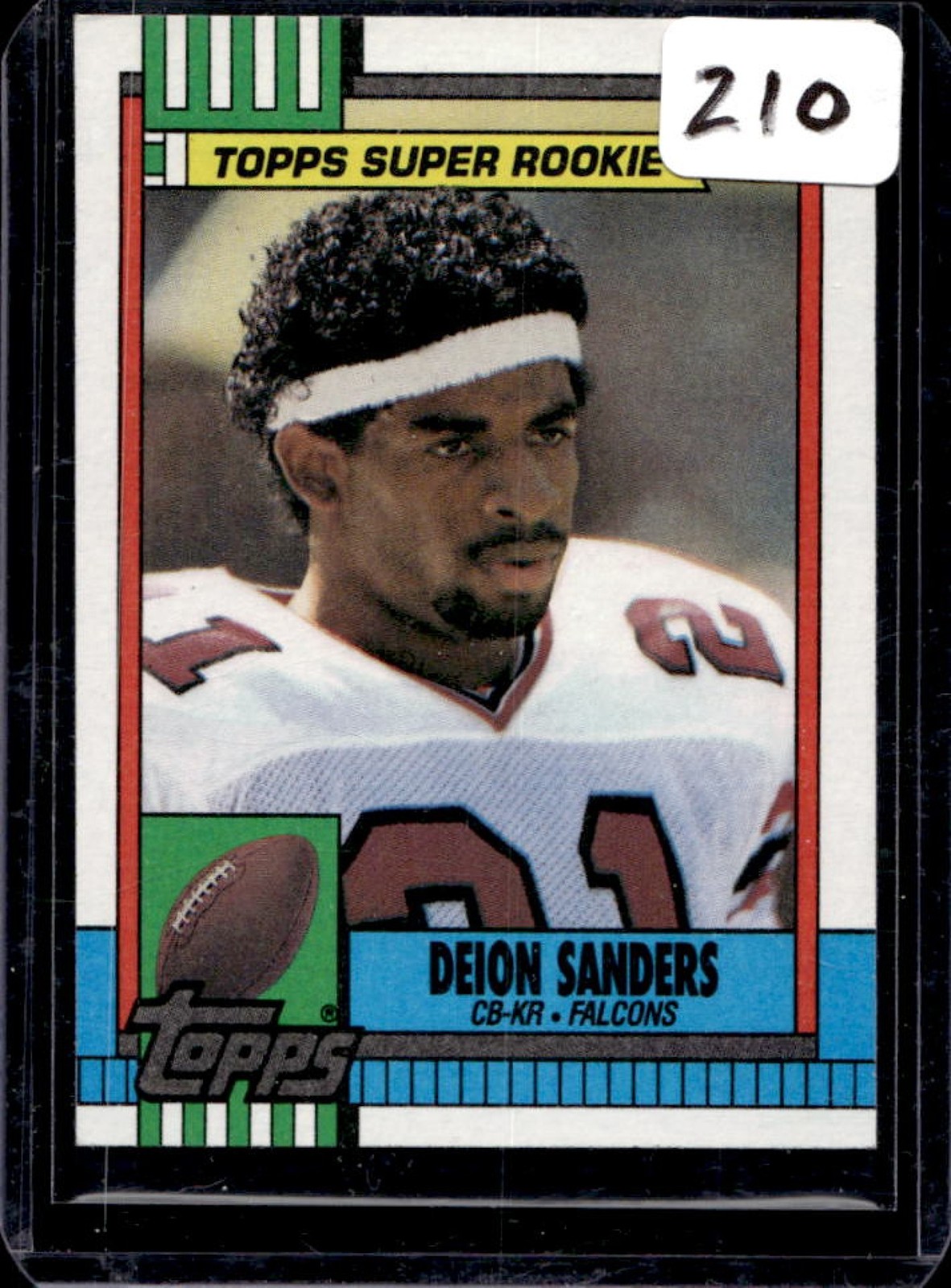 1990 Topps Deion Sanders #469 Falcons