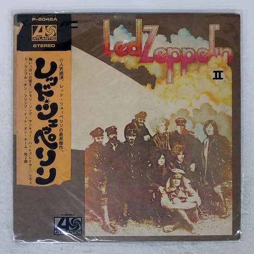 LED ZEPPELIN II ATLANTIC P8042A Japan OBI VINYL LP