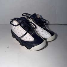 Air Jordan 13 Retro OBSIDIAN Baby Toddler Shoes Sz 7c Blue White Navy DJ3004-144