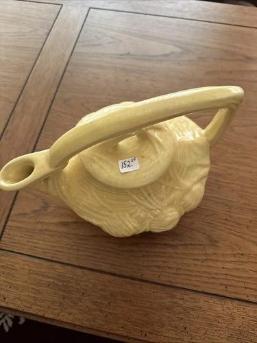 McCoy Daisy Teapot Set Yellow