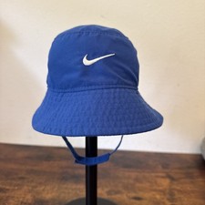 Nike Infant Bucket Sun Hat UPF 40 Tropical Twist Blue EUC
