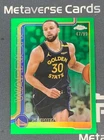 2025-26 Topps Chrome Stephen Curry Green Refractor /99