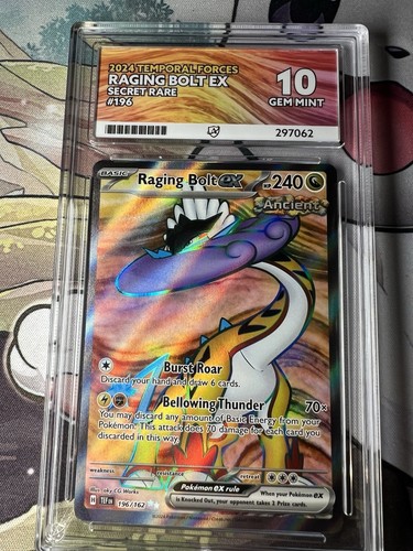 Raging Bolt ex graded ACE 10 for sale on eBay