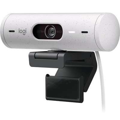 Logitech Core Brio 500 1080p Full HD Webcam in Off White - 960-001427