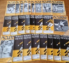 Wolverhampton Wanderers FULLY Complete Home Season x 25 - 1985/6 Season