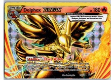 Delphox BREAK 14/124 Fates Collide Pokemon Holo HP