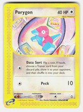 Pokemon TCG Porygon (103a) Aquapolis 103a/147 Common MP