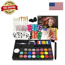 Complete 26-Color Face Painting Set for Kids   Non-Toxic  Creative Essentials 