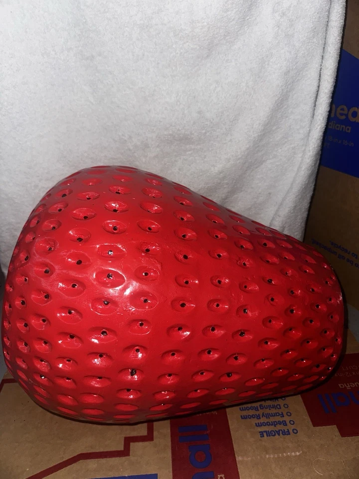 TJMaxx CottageCore Rare TikTok Viral Strawberry Stool/End Table - Image 2 of 4