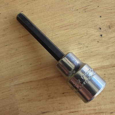 Proto Professional 7/32'' Hex Bit Driver Socket 3/8'' Drive 4990-7/32 USA