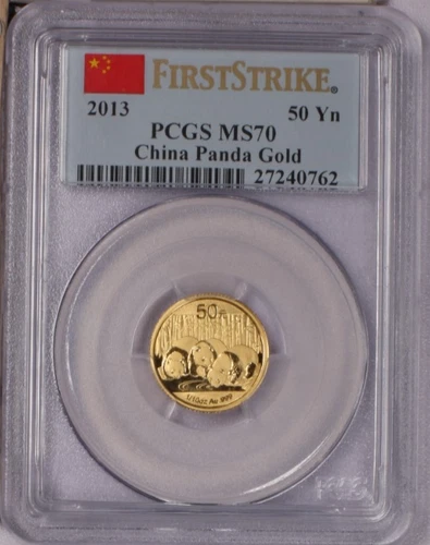 2013 Chinese Gold Panda 1/10 oz — photo from the most recent tracked eBay sale