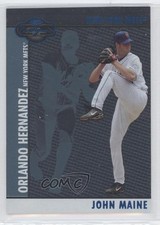 2008 Topps Co-Signers Silver Blue 128/250 John Maine Orlando Hernandez #067 0b5