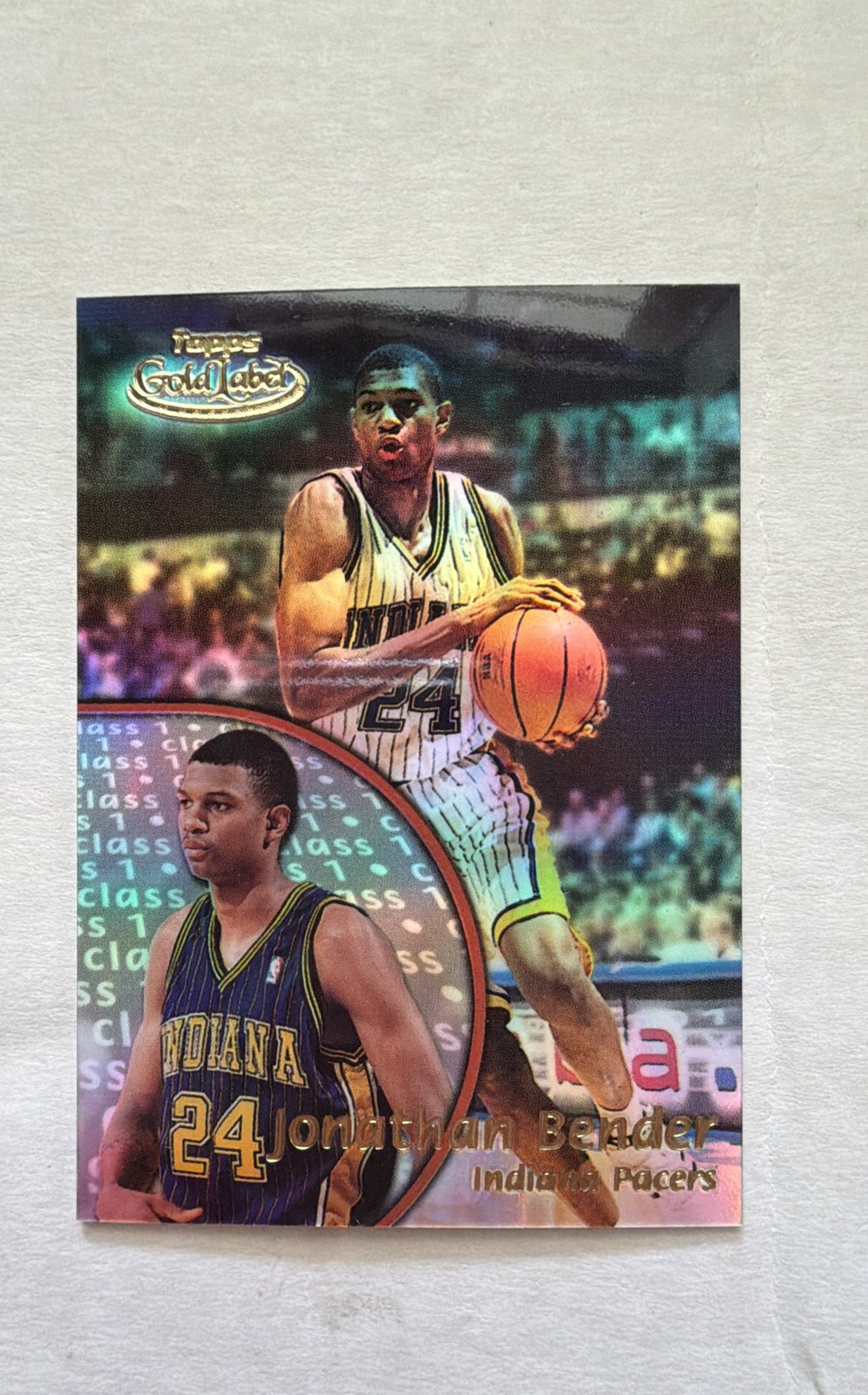 2000-01 Topps Gold Label - Jonathan Bender #22 Class 1