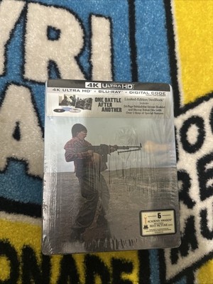 ONE BATTLE AFTER ANOTHER 4K+BD+DIGITAL+BONUS +BOOKLET STEELBOOK Sealed New