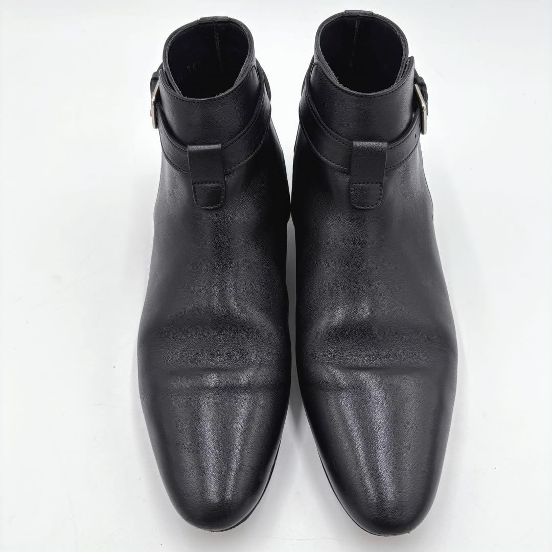 Stivaletti SAINT LAURENT in pelle Jodhpur neri misura 35 5 22 5 cm usati Giappone
