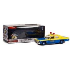 Greenlight 1:24 1974 Dodge Monaco (Blue and Yellow)  New York State Police 85551