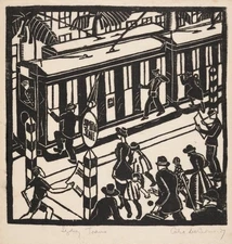 Ailsa Lee Brown : Sydney Trams : Archival Art Print