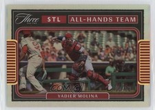 2022 Panini Three and Two All Hands Team Gold 12/50 Yadier Molina #AHT-3 0s9t